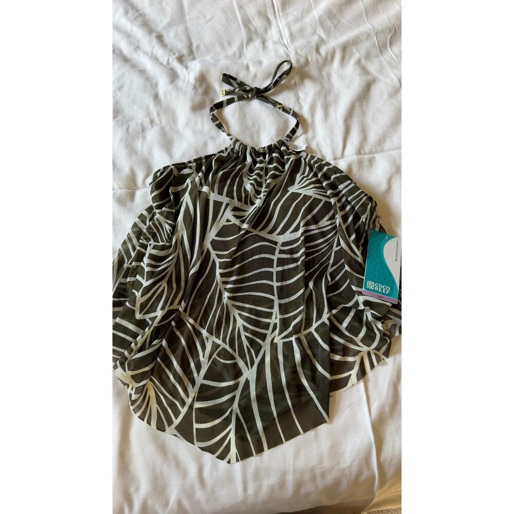 Coco Reef Palm Tankini Swimsuit Set 38C Top 2XL Bottom NWT $150 MSRP - Picture 6 of 14